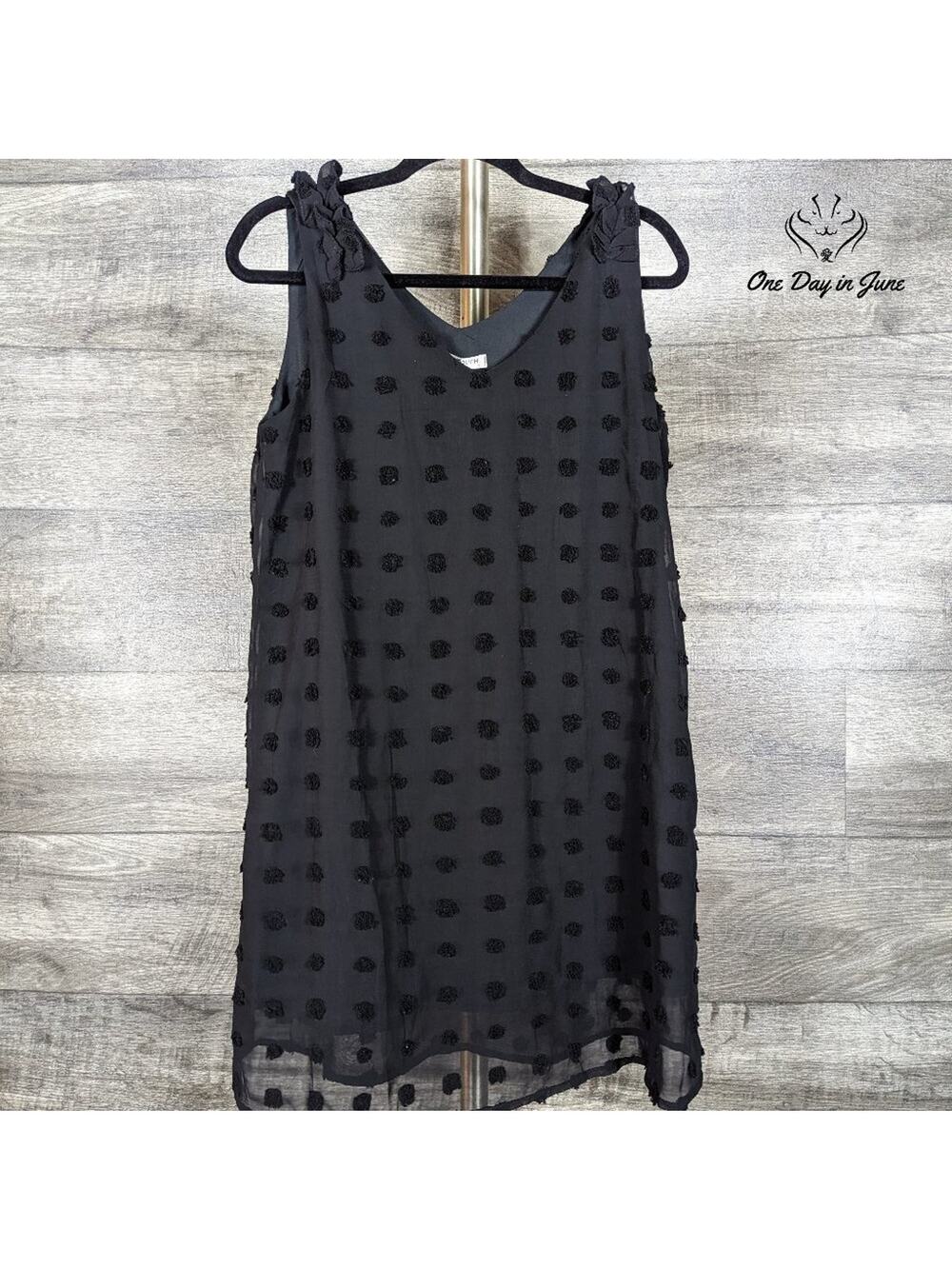 Hotouch Sleevless Sheer Lined Mini Dress Size S